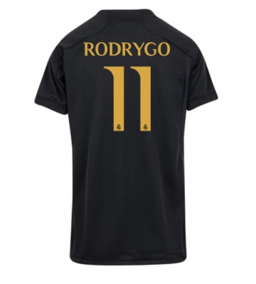 Real Madrid Rodrygo Goes #11 Tredje trøje Dame 2023-24 Kort ærmer